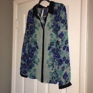 LC Floral Blouse